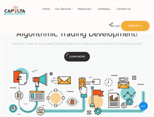 Tablet Screenshot of capilta.com